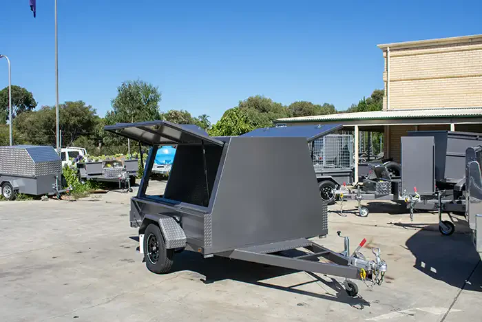 7x5 Tradie Enclosed BBQ Trailer 7x5 Tradie Enclosed BBQ Trailer